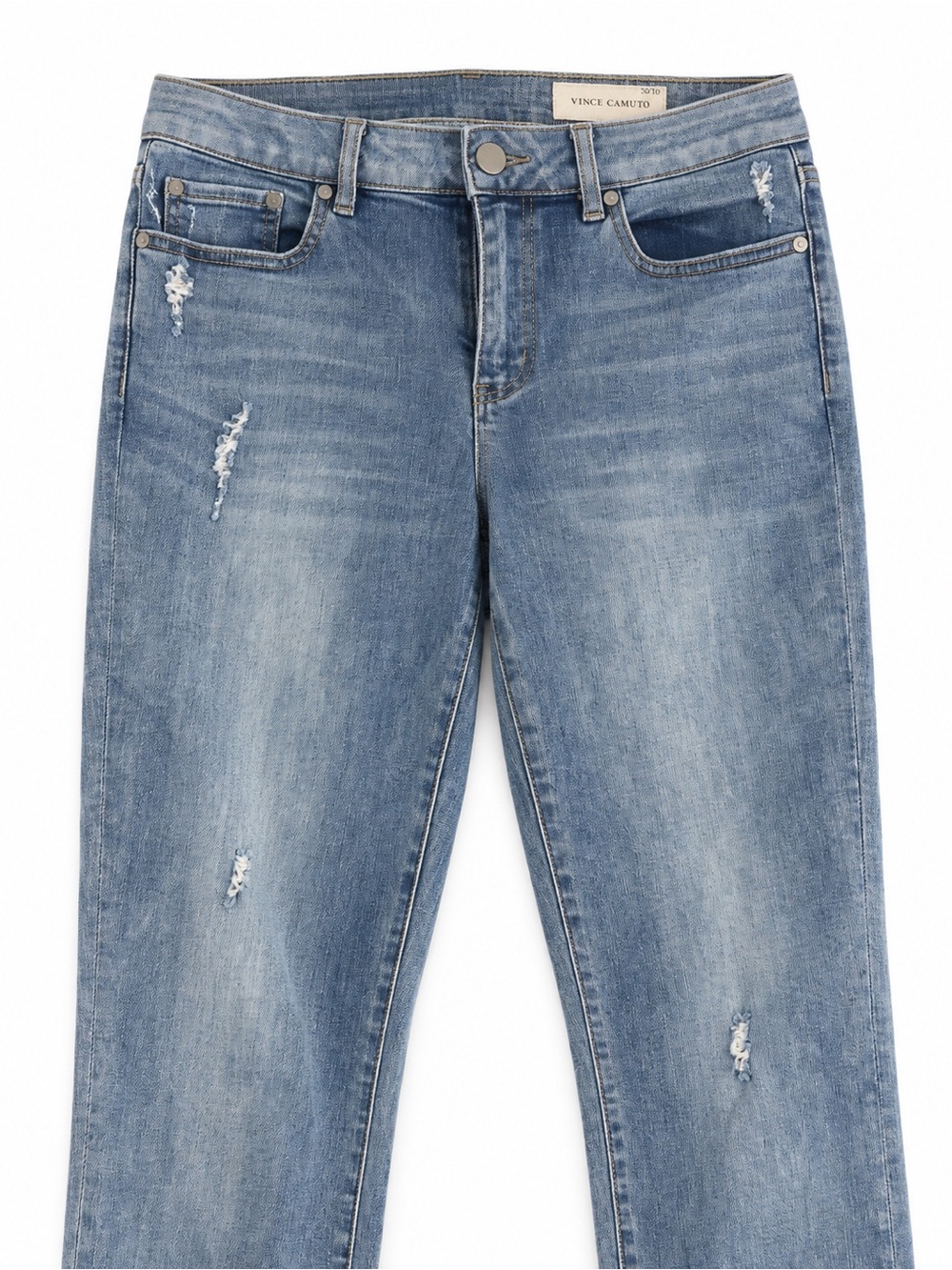 Vince Camuto Distressed Blue Denim Jeans – Size 30/10
